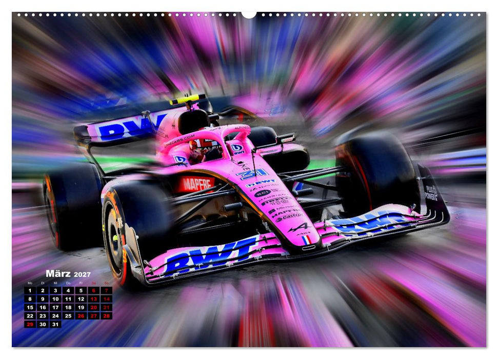 Vollgasprofis im Cockpit (CALVENDO Premium Wandkalender 2027)