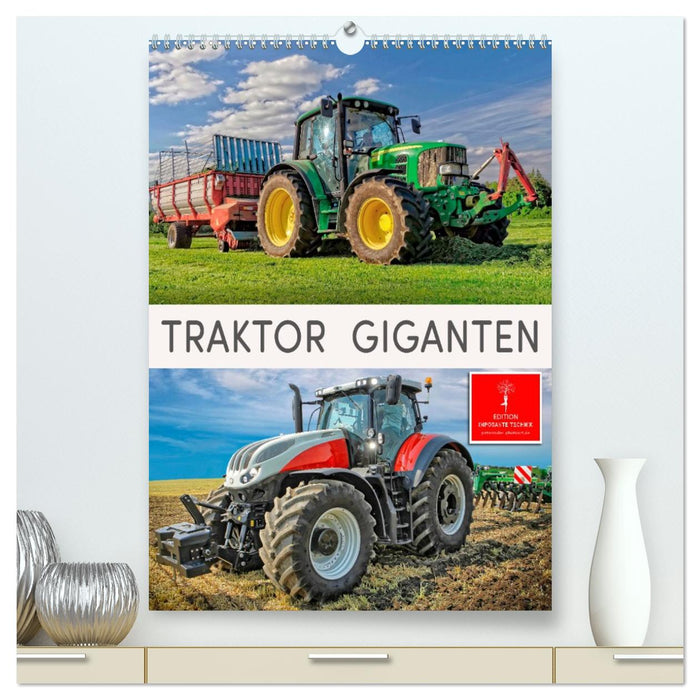 Traktor Giganten (CALVENDO Premium Wandkalender 2027)
