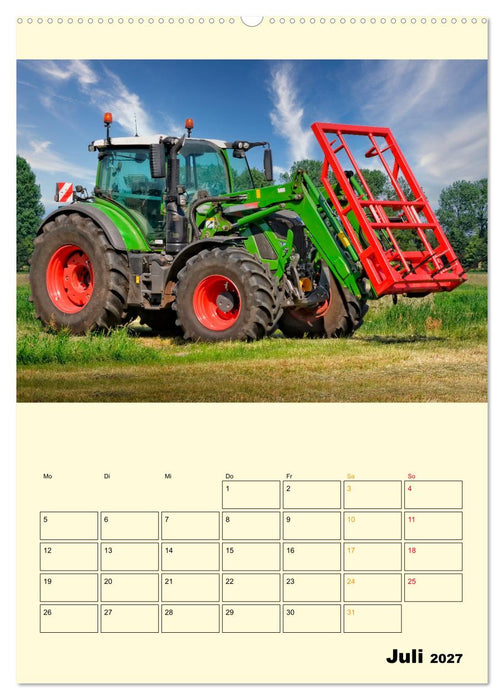 Traktor Giganten (CALVENDO Premium Wandkalender 2027)