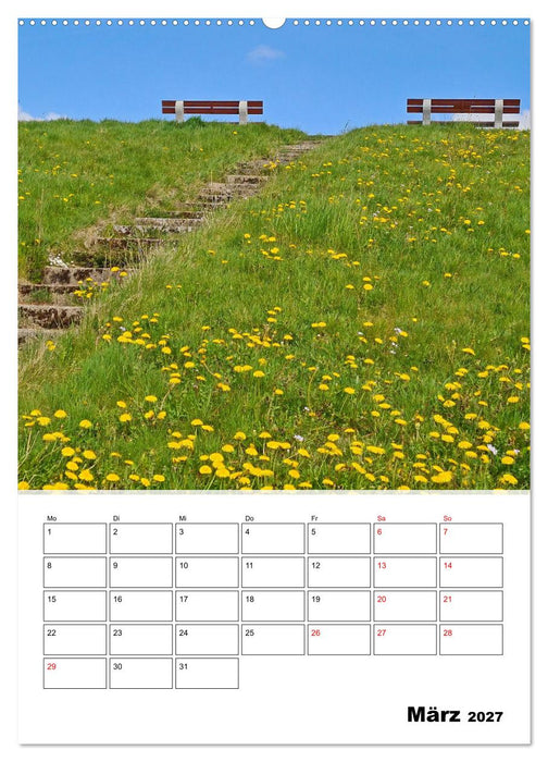 Frühling im Alten Land - Baumblütenzeit (CALVENDO Wandkalender 2027)