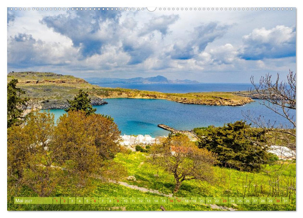 Zauberhaftes Lindos (CALVENDO Wandkalender 2027)