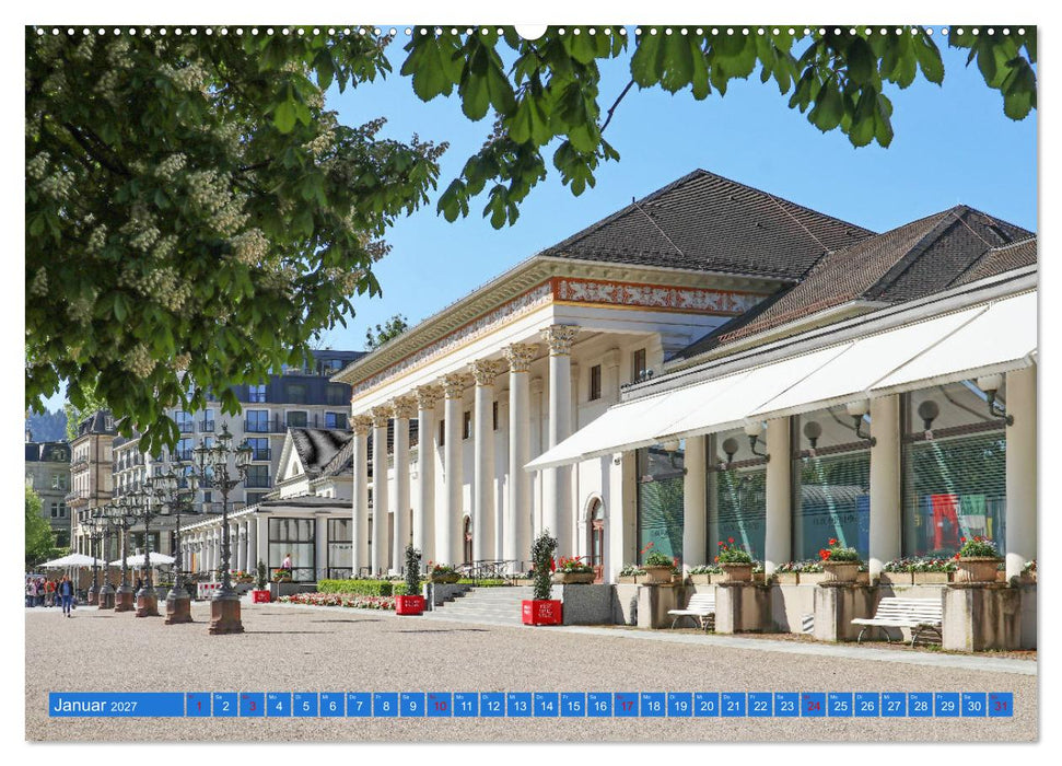 So schön ist Baden-Baden (CALVENDO Premium Wandkalender 2027)