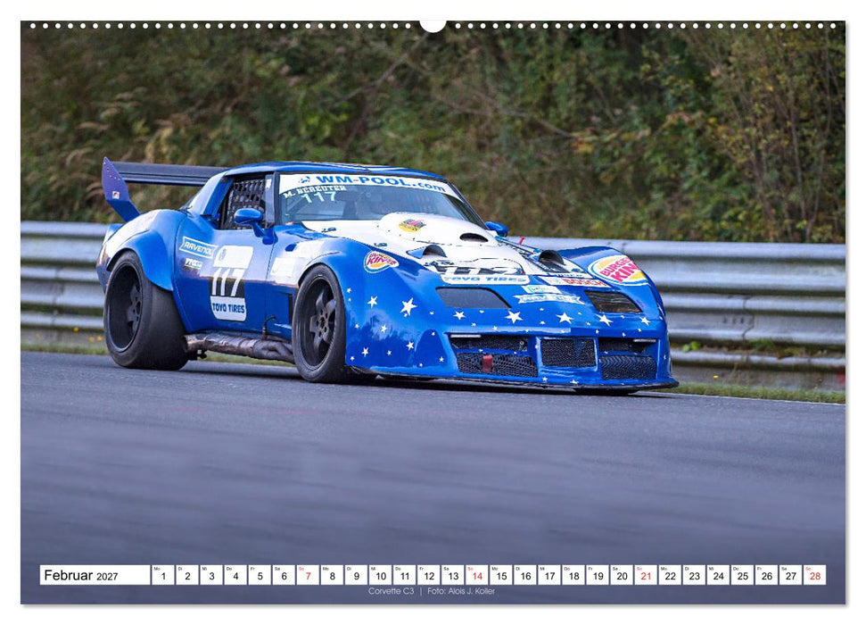 Corvette Racing 2027 (CALVENDO Wandkalender 2027)