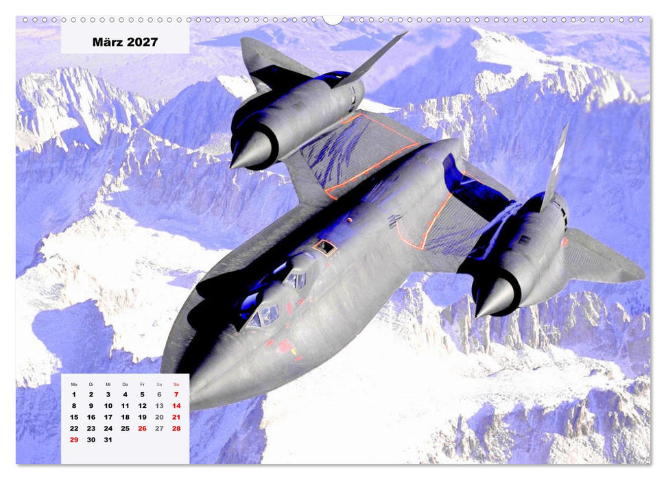 Fighter aircraft. Faszination Kampfflugzeug (CALVENDO Wandkalender 2027)