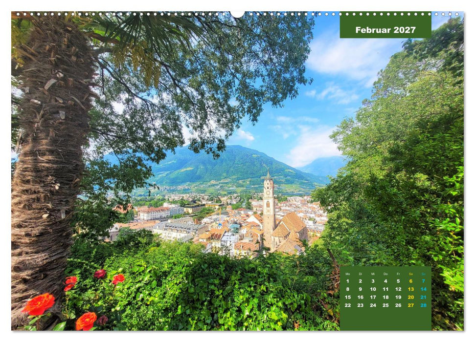 Merans Promenaden - Flanieren und geniessen, innehalten und Sein (CALVENDO Wandkalender 2027)