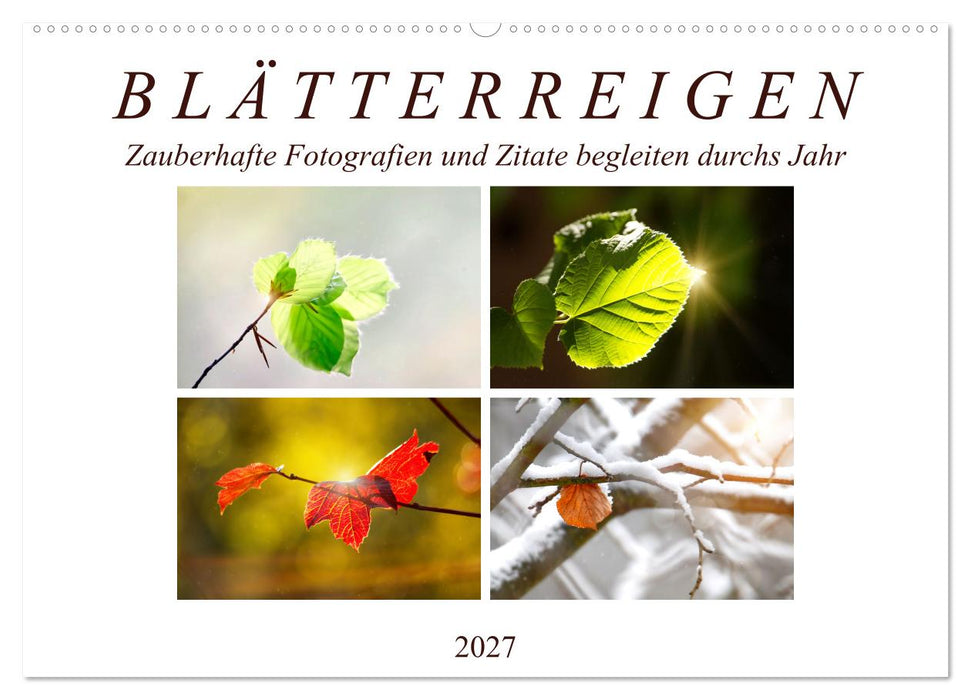 Blätterreigen (CALVENDO Wandkalender 2027)