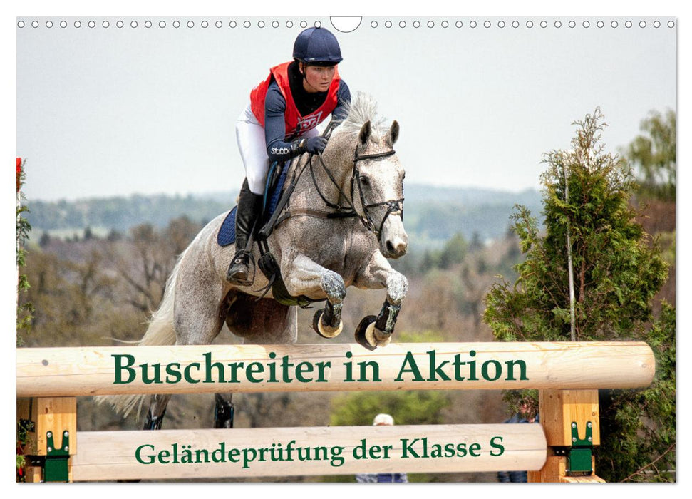 Buschreiter in Aktion (CALVENDO Wandkalender 2027)