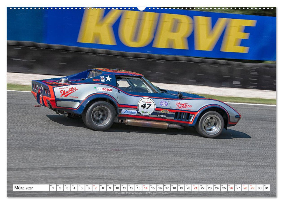 Corvette Racing 2027 (CALVENDO Premium Wandkalender 2027)
