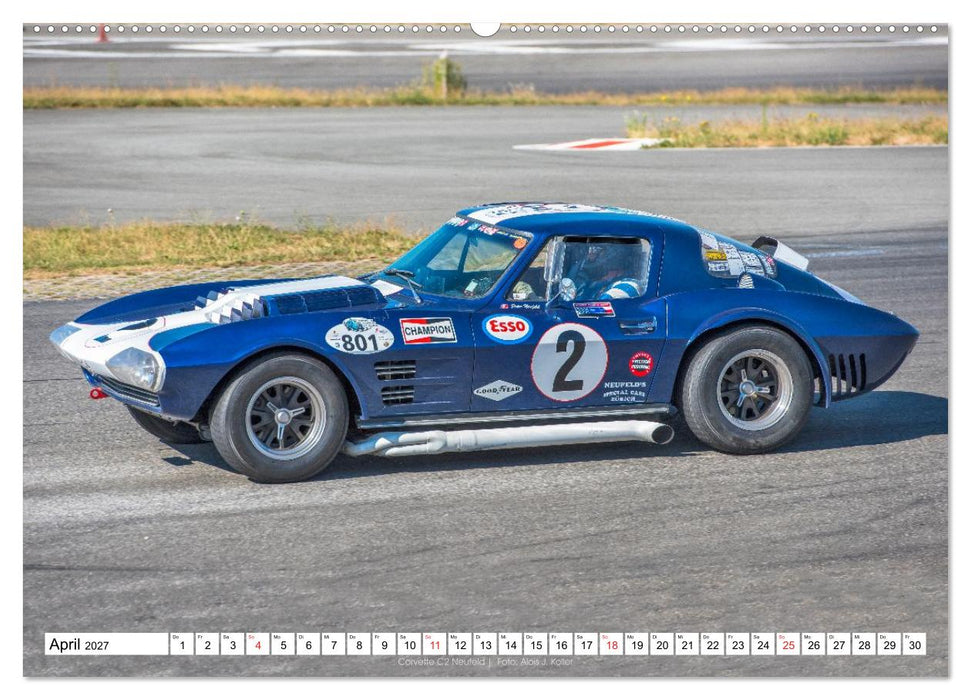 Corvette Racing 2027 (CALVENDO Premium Wandkalender 2027)