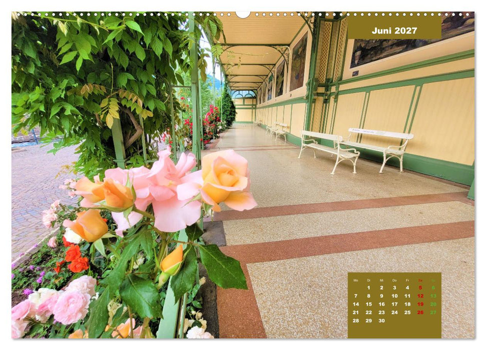 Merans Promenaden - Flanieren und geniessen, innehalten und Sein (CALVENDO Premium Wandkalender 2027)
