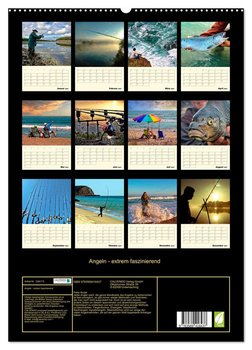Angeln - extrem faszinierend (CALVENDO Premium Wandkalender 2027)