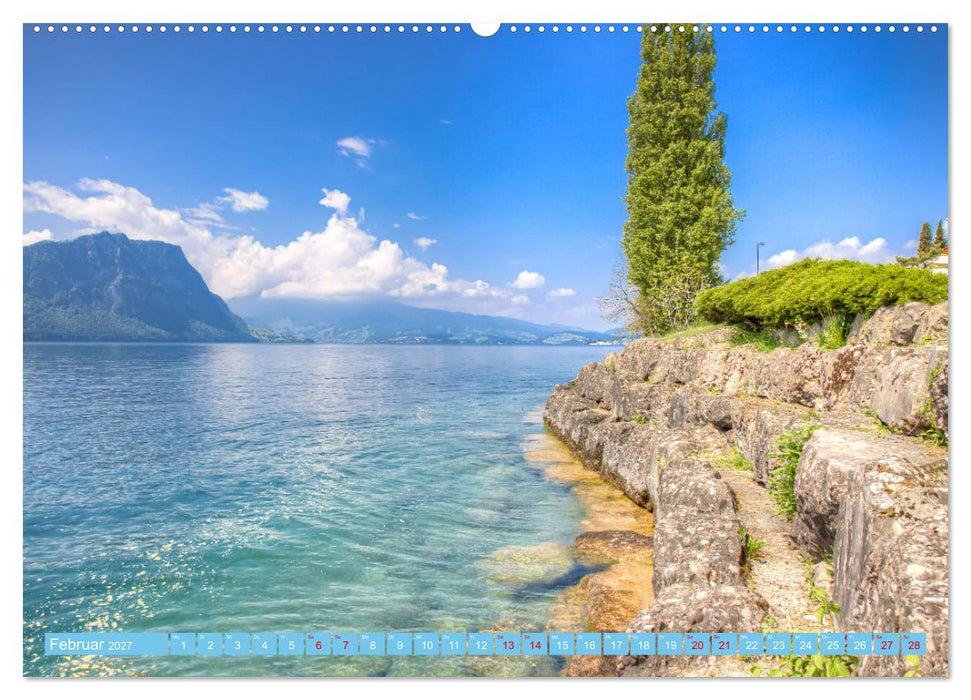 Vierwaldstättersee (CALVENDO Premium Wandkalender 2027)