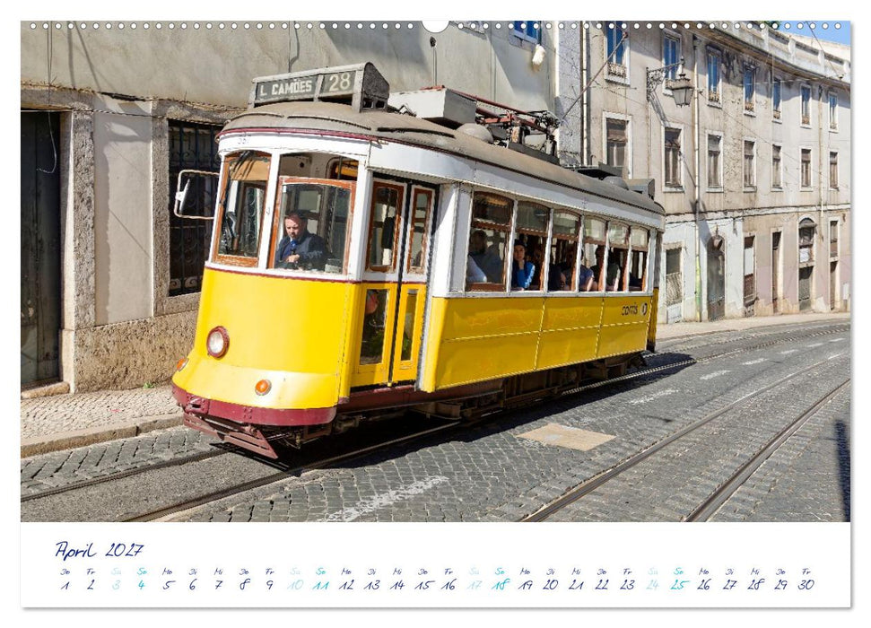 Lissabon per Tram (CALVENDO Premium Wandkalender 2027)