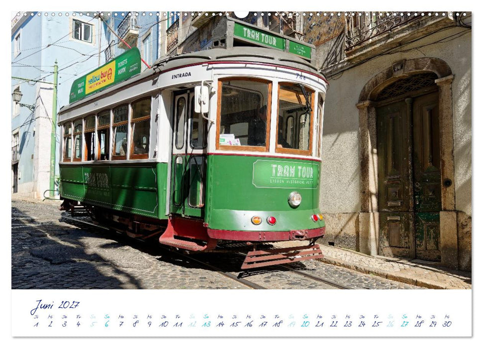 Lissabon per Tram (CALVENDO Premium Wandkalender 2027)
