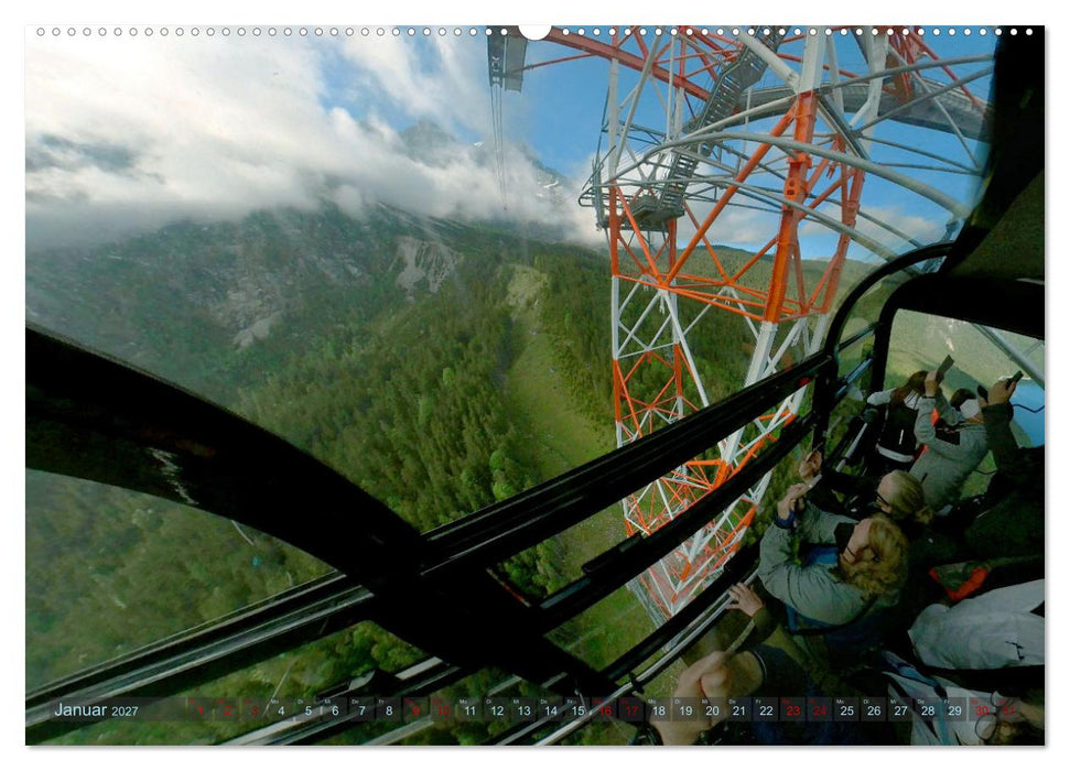 Zugspitze aufi (CALVENDO Wandkalender 2027)
