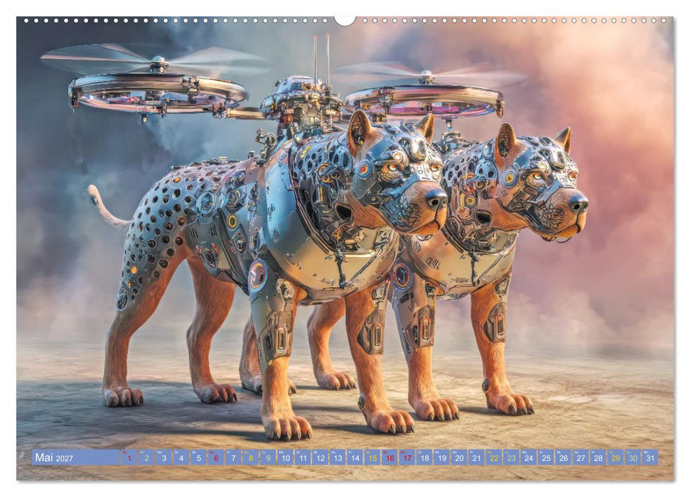Science-Fiction - Kosmische Abenteuer (CALVENDO Premium Wandkalender 2027)