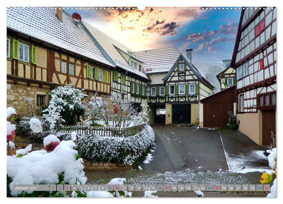 Region Stuttgart im Fokus (CALVENDO Wandkalender 2027)