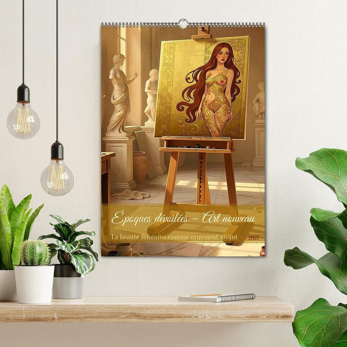 Époques dévoilées – Art nouveau (CALVENDO Calendrier mensuel 2027)
