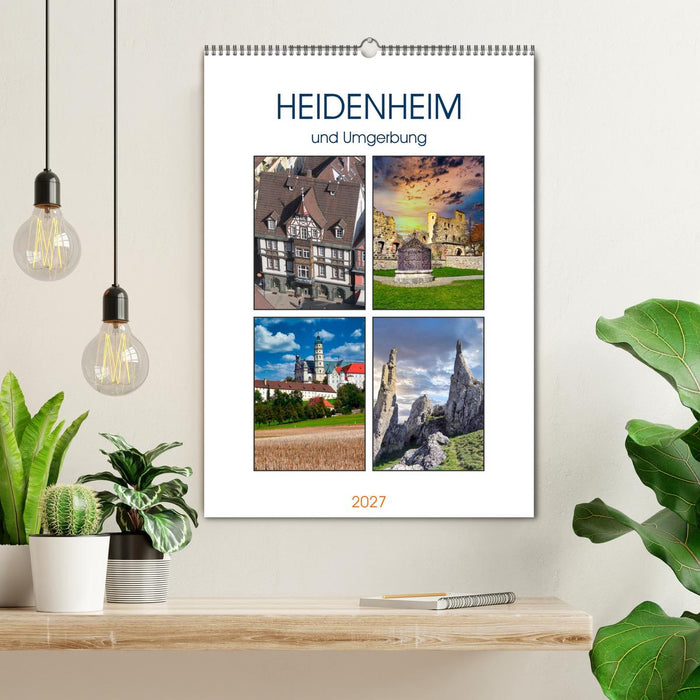 Heidenheim und Umgebung (CALVENDO Wandkalender 2027)