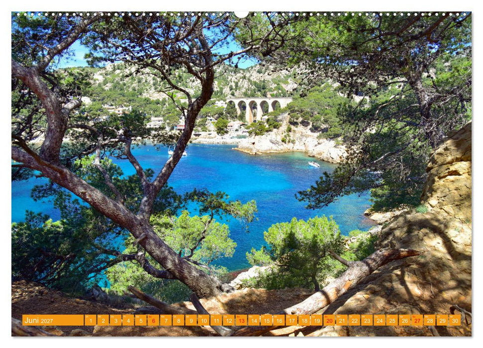 Die Entdeckung der Côte Bleue (CALVENDO Premium Wandkalender 2027)
