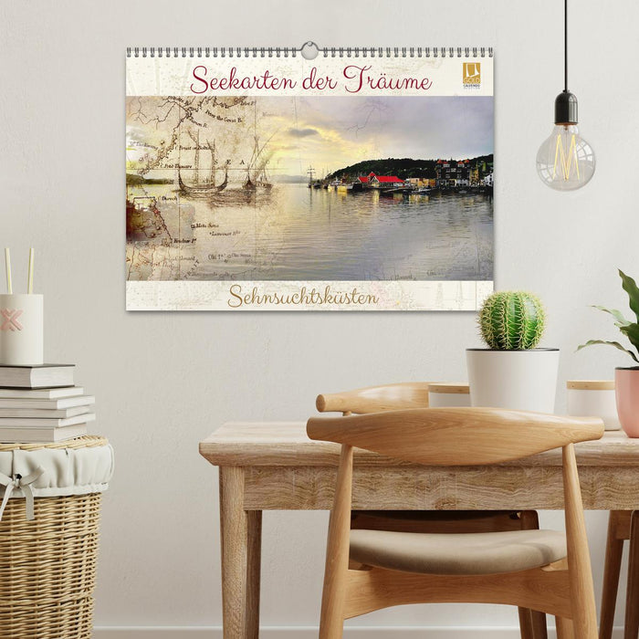Seekarten der Träume (CALVENDO Wandkalender 2027)