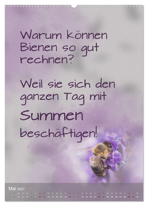 Heute ist ein guter Tag (CALVENDO Wandkalender 2027)