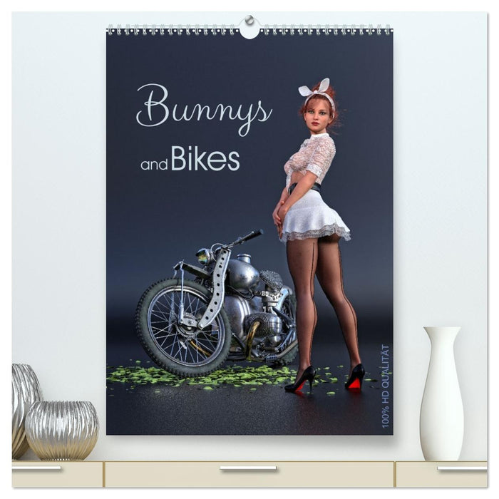 Bunnys and Bikes (CALVENDO Premium Wandkalender 2027)