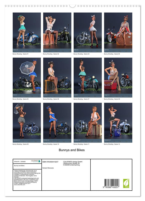 Bunnys and Bikes (CALVENDO Premium Wandkalender 2027)