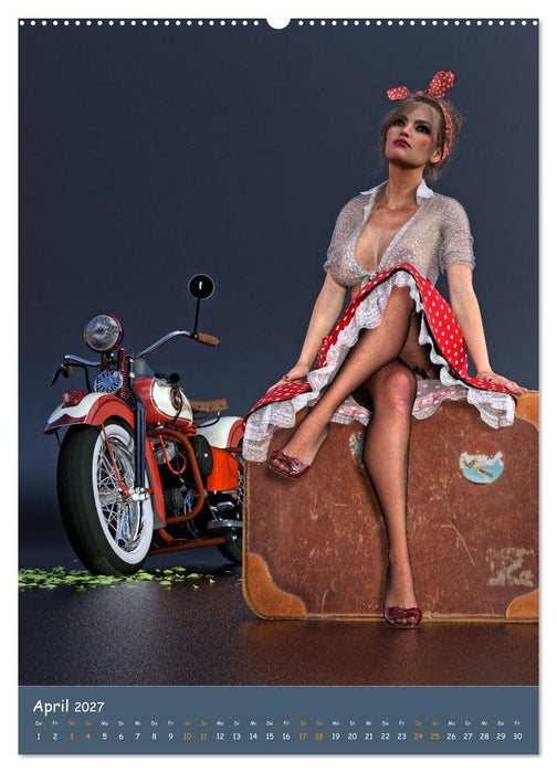 Bunnys and Bikes (CALVENDO Premium Wandkalender 2027)