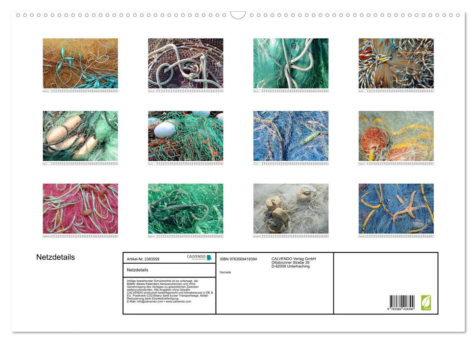 Netzdetails (CALVENDO Wandkalender 2027)
