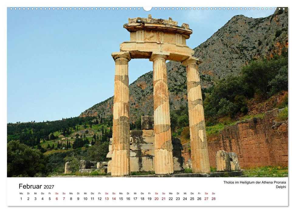 Der Norden Griechenlands (CALVENDO Wandkalender 2027)