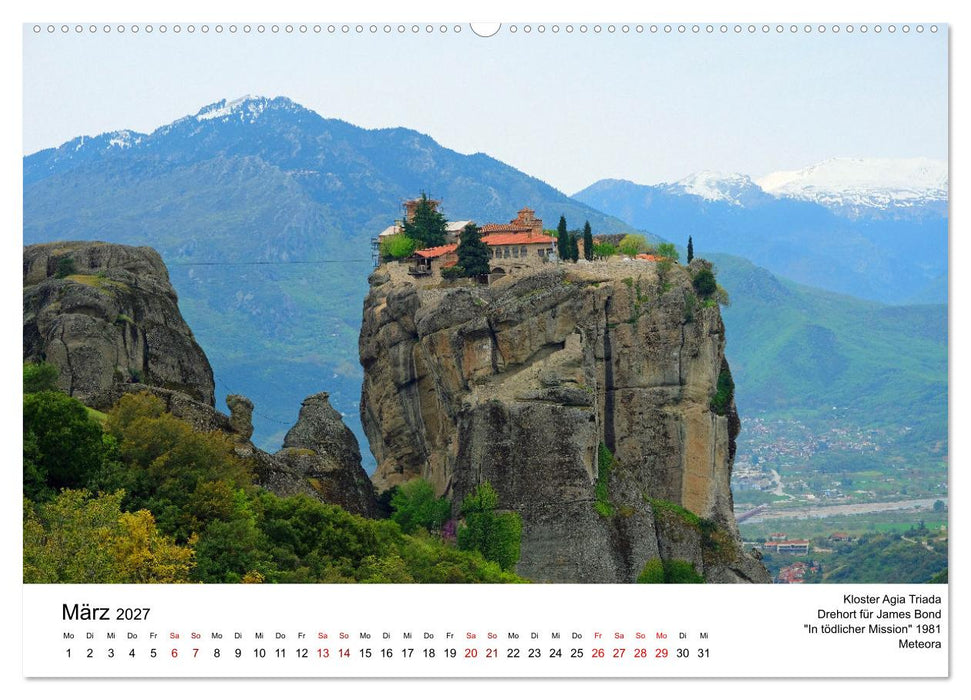 Der Norden Griechenlands (CALVENDO Wandkalender 2027)