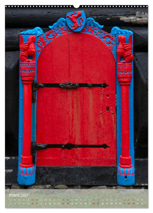 Portes traditionnelles du monde (CALVENDO Calendrier mensuel 2027)