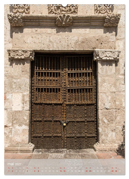 Portes traditionnelles du monde (CALVENDO Calendrier mensuel 2027)