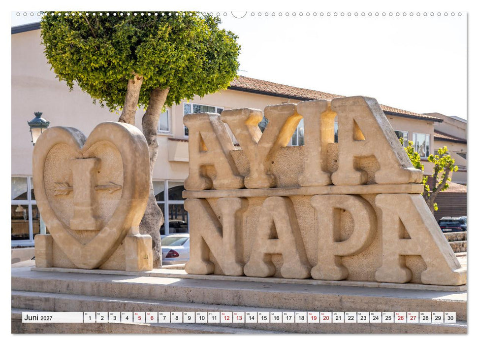 Agia Napa - Zypern (CALVENDO Premium Wandkalender 2027)