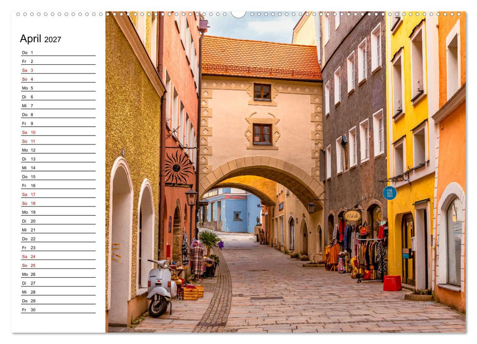 Burghausen an der Salzach (CALVENDO Premium Wandkalender 2027)