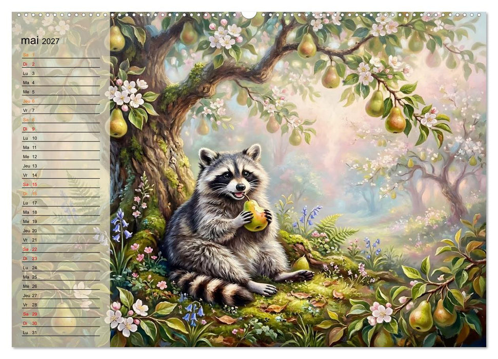 Le festin du verger (CALVENDO Calendrier mensuel 2027)