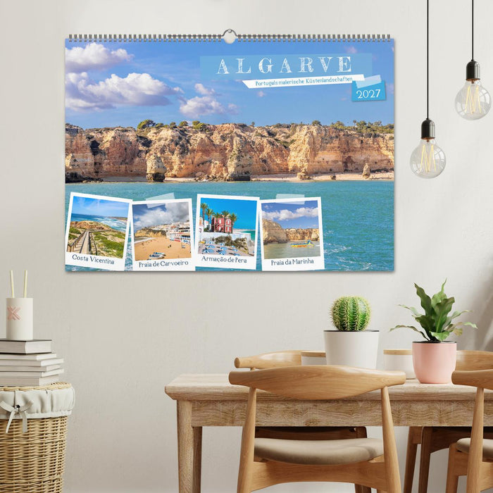 Algarve - Portugals malerische Küstenlandschaften (CALVENDO Wandkalender 2027)