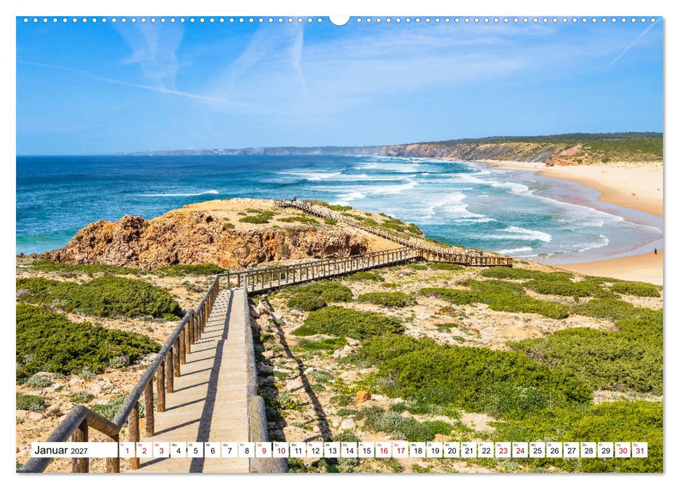 Algarve - Portugals malerische Küstenlandschaften (CALVENDO Wandkalender 2027)