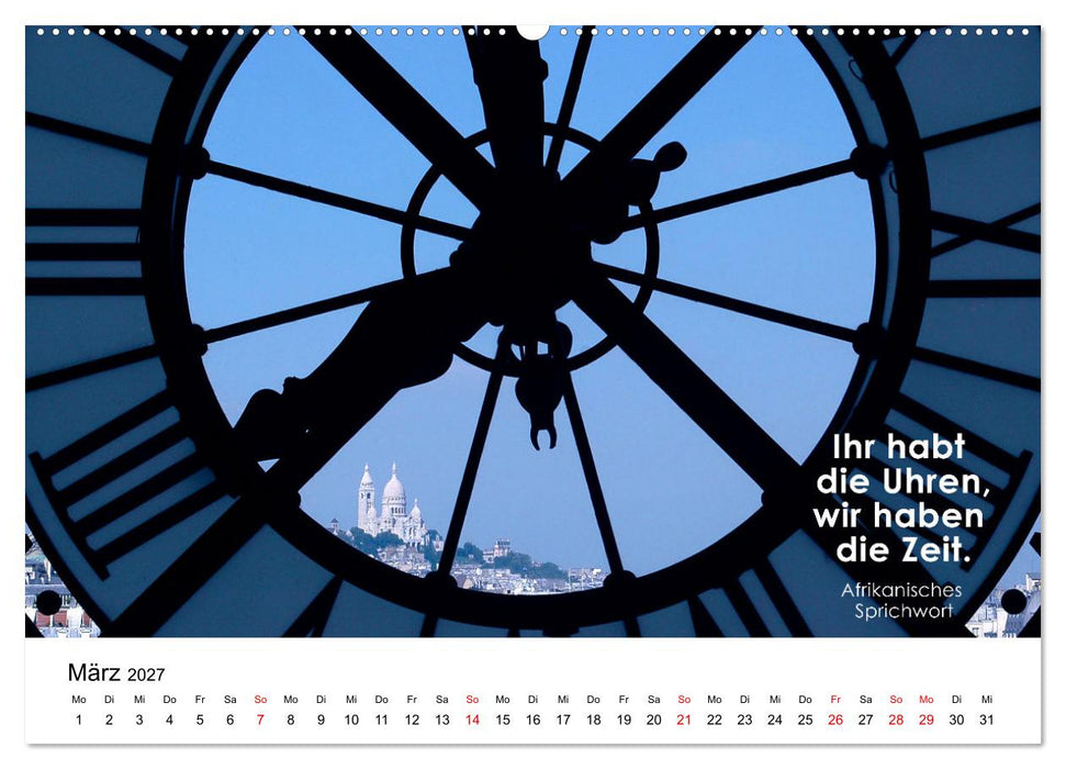 Zitate fürs Leben (CALVENDO Premium Wandkalender 2027)