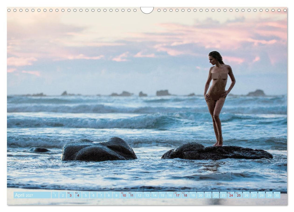 Nude on Seashores (CALVENDO Monthly Calendar 2027)