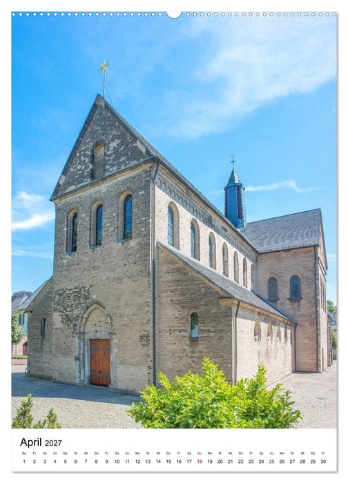 Kirchen in Düsseldorf (CALVENDO Wandkalender 2027)