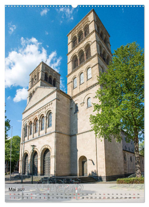 Kirchen in Düsseldorf (CALVENDO Wandkalender 2027)