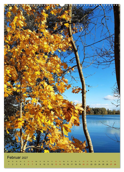 Momente des Herbstes (CALVENDO Premium Wandkalender 2027)