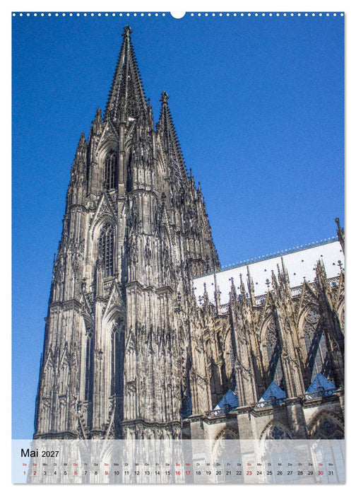 Geschichtsträchtiges Köln (CALVENDO Premium Wandkalender 2027)