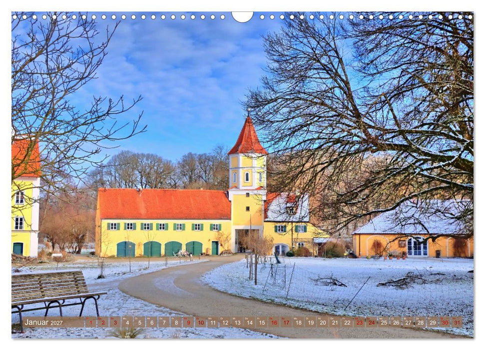 Unterwegs im Wittelsbacher Land (CALVENDO Wandkalender 2027)