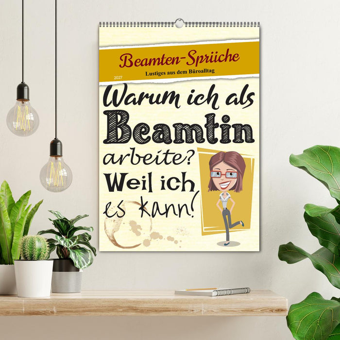 Beamten-Sprüche (CALVENDO Wandkalender 2027)