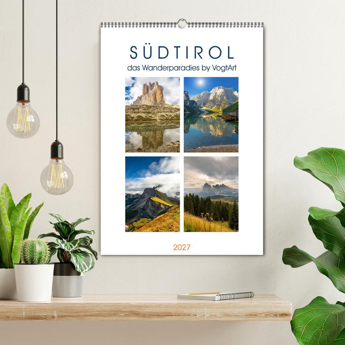 Südtirol, das Wanderparadies (CALVENDO Wandkalender 2027)