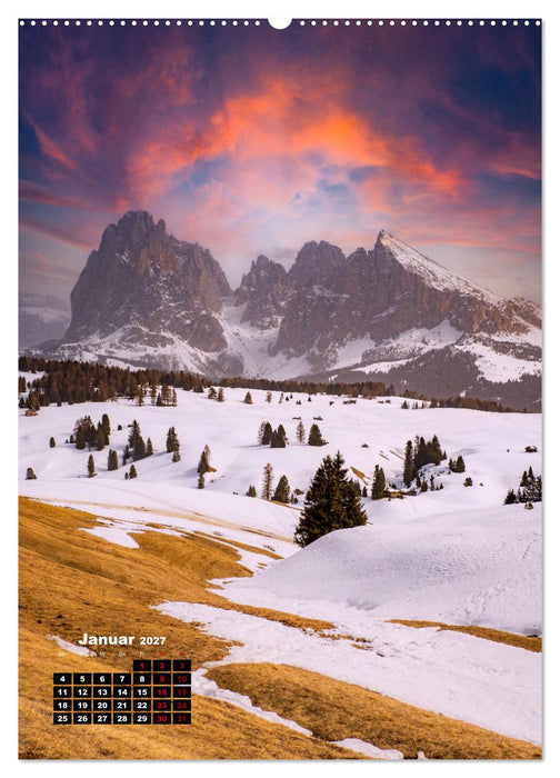Südtirol, das Wanderparadies (CALVENDO Wandkalender 2027)