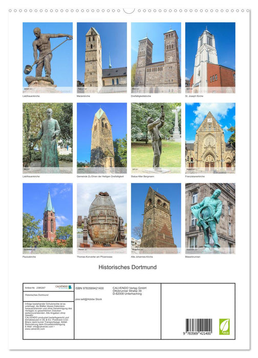 Historisches Dortmund (CALVENDO Premium Wandkalender 2027)